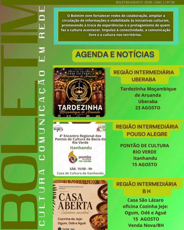 Boletim Semanal — Edição 6