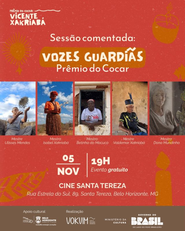 Sessão comentada da websérie Vozes Guardiãs