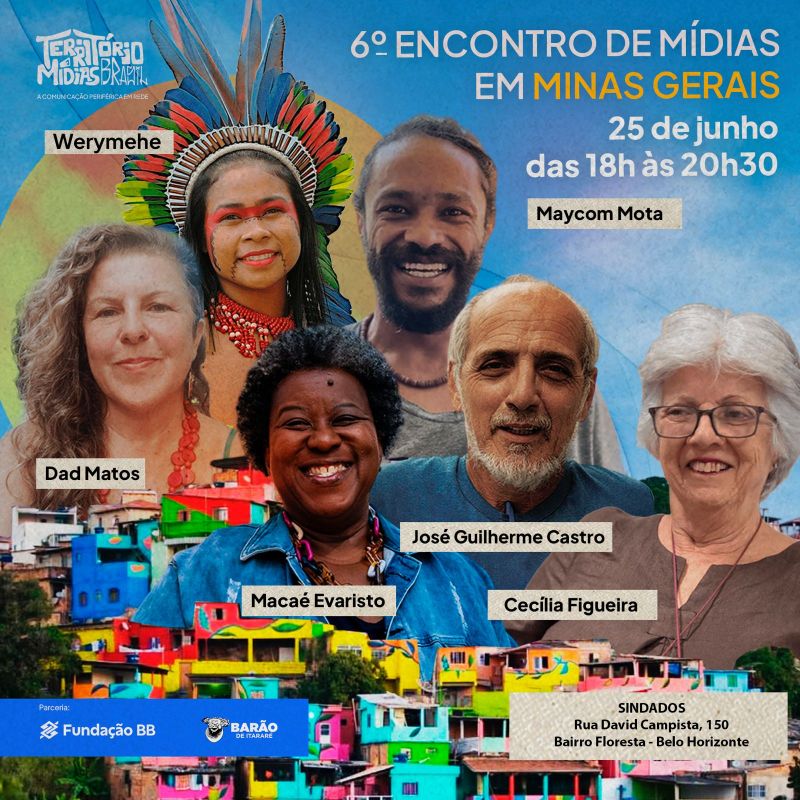 6º Encontro Presencial de Mídias Populares do Território Mídias Brasil/ Minas Gerais