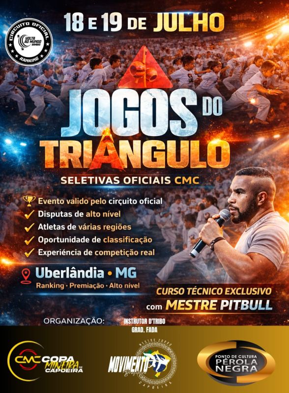 🔺 JOGOS DE CAPOEIRA DO TRIÂNGULO MINEIRO 2026