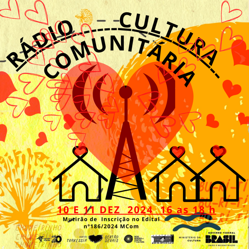 Mutirão do Edital: Rádios Comunitárias 🎙️